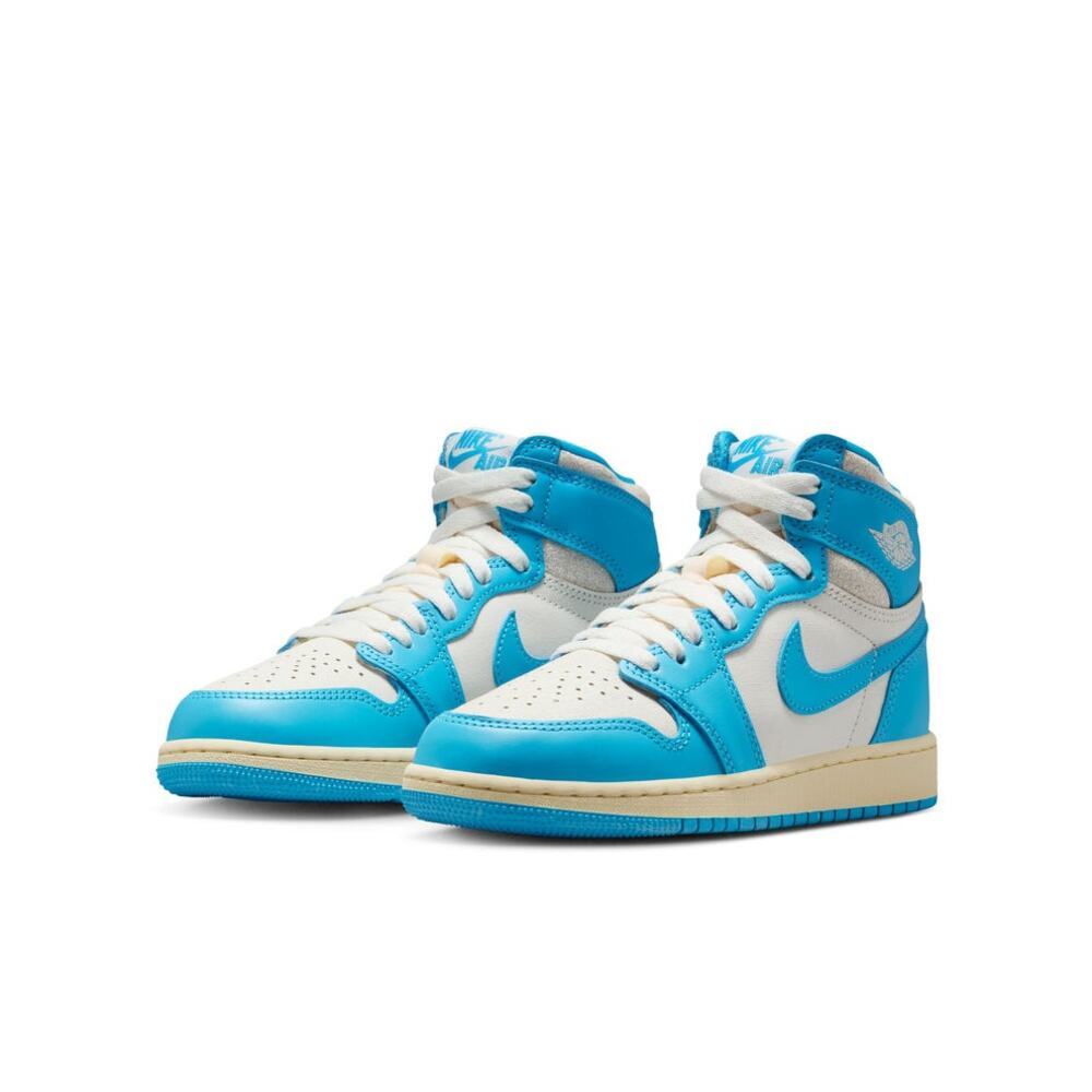JORDAN 1 YOUTH 5.5 WOMEN'S 7 RETRO HIGH OG UNC REIMAGINED SNEAKER FD1437-402